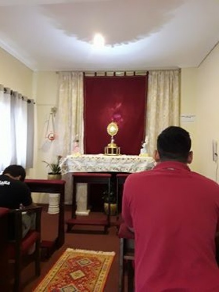 Capela de adoração ao Santíssimo Paróquia Espírito Santo.