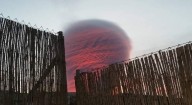 Nuvem lenticular perto de Alhaurín el Grande, Málaga (Espanha)