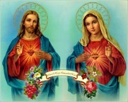 NOVENA AOS SAGRADOS CORAÇÕES DE JESUS E DE MARIA, em preparação para a Festa dos 2 Sagrados Corações (24 e 25 de Junho)