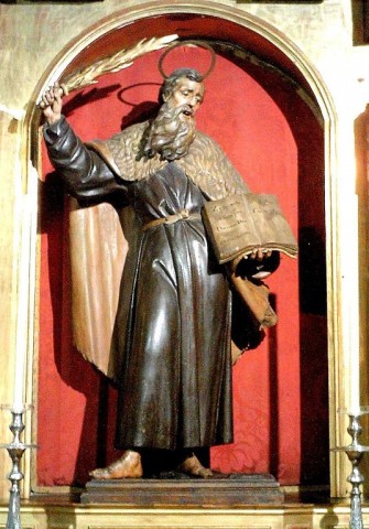 Santo Elias, século XVIII. Igreja do Santo Anjo, Sevilha, Espanha.