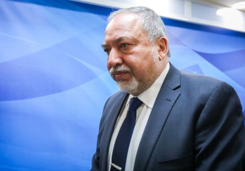 Avigdor Liberman.(Photo by: MARC ISRAEL SELLEM)